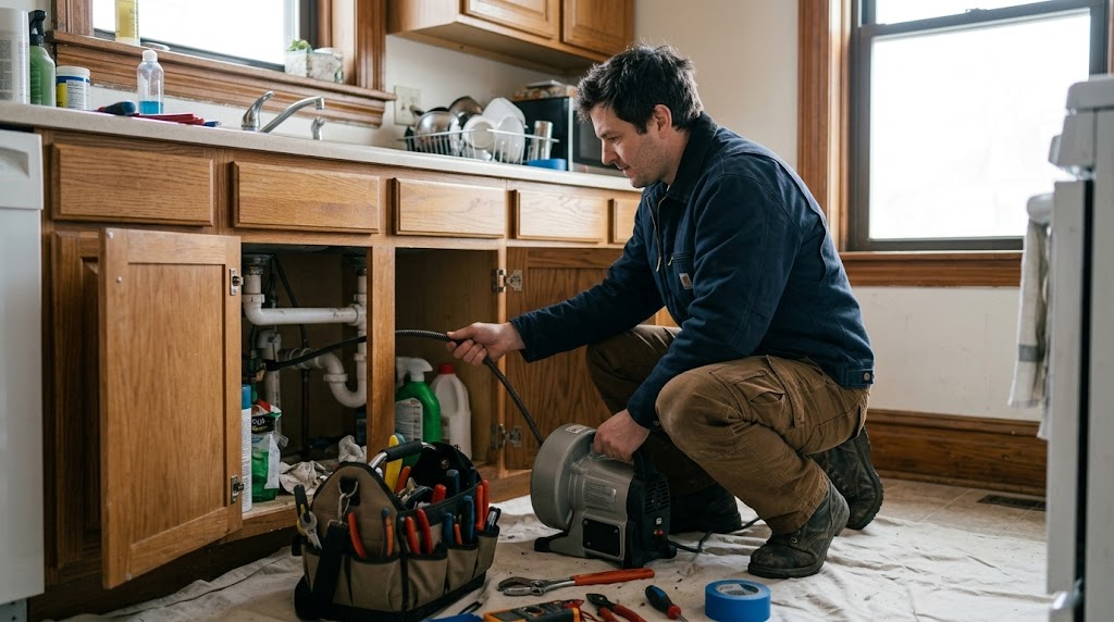 Professional drain cleaning and mechanical snaking service in Queens NY