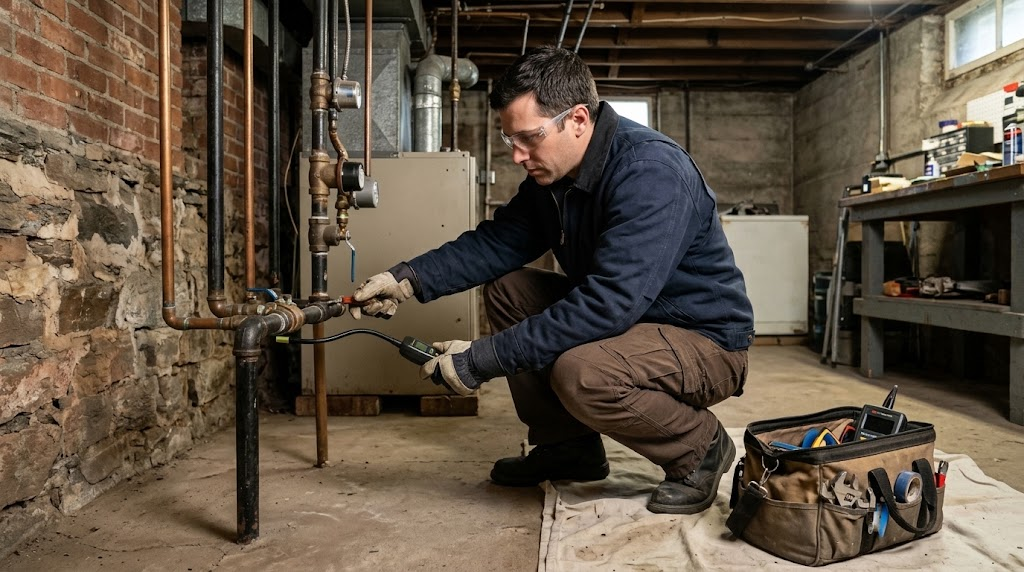Gas line repair and periodic inspection service in Queens NY