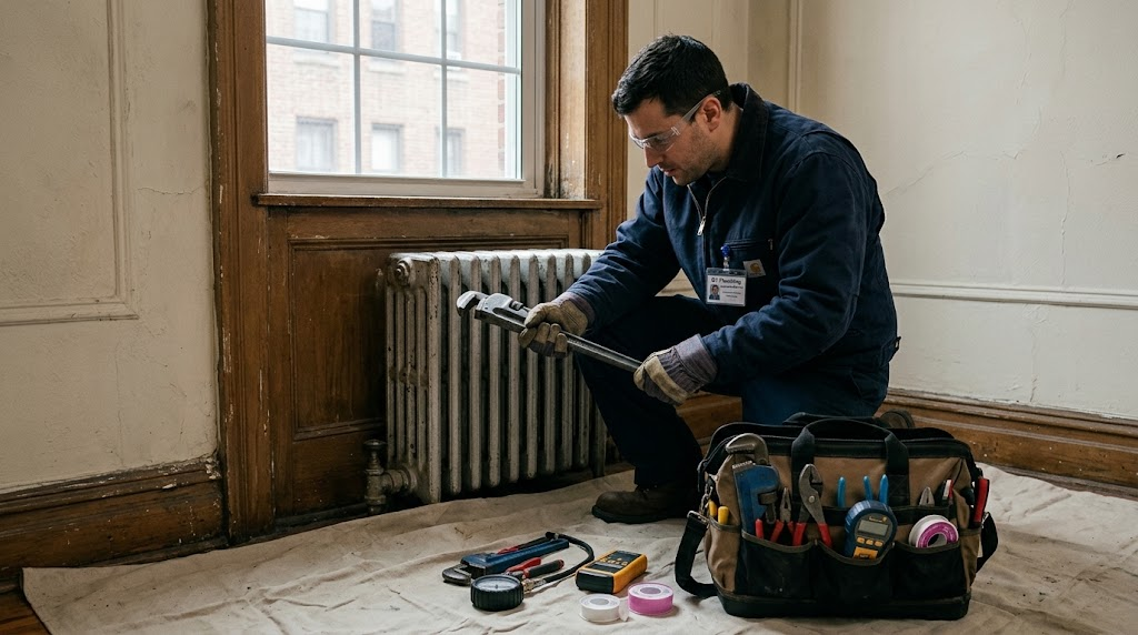 Steam heat and radiator repair services in Queens NY